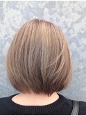 ヘルシーカラーですっきりショート