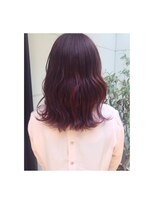 ヘアサロンオーケストラ(HAIR SALON ORCHESTRA)&nbsp;福山 セミディ 艶ベリーピンク SACHIKO《ORCHESTRA》