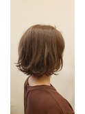 ちょい巻きボブ