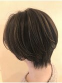 【morio鶴瀬】大人3Dカラーショートボブ