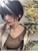 【FOREST甲子園口】黒髪スタイル/甘辛ショートボブ/小顔ヘア