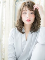 クオーレ ヘア アンジュ 水戸店(CUORE HAIR ange)&nbsp;*ange水戸*…アースカラー大人ガーリー濡れ髪抜け感ウェーブa