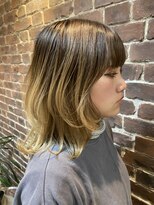 ローカル(Local)&nbsp;レイヤーカットとバレイヤージュ