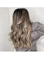 ユートピア(U topia)&nbsp;ホワイトアッシュ/シルバーカラー/バレイヤージュ