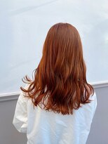 リズ 都島店(Lis) ロング☆オレンジカラー