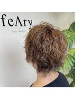 フィーリー ヘア デザイン 太田店(feAry)&nbsp;ソフトウルフ×ツイストスパイラル【レディース】