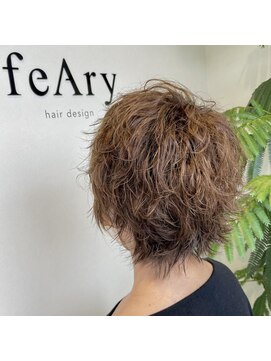 フィーリー ヘア デザイン 太田店(feAry) ソフトウルフ×ツイストスパイラル【レディース】