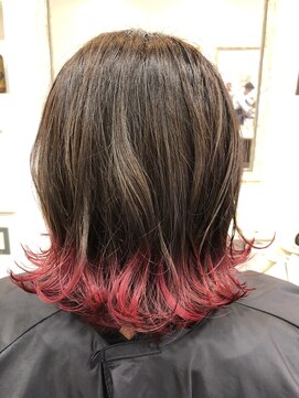 ヘアーアンドエクステンション パチャラ 小岩駅前店(HAIR&EXTENSION PACHARA) △大人かわいい毛先カラー△