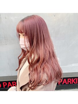 サロンドミルク 原宿(salon de MiLK) ローズピンクカラー