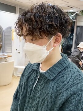 ガーデンヘアー(Garden hair) 【中鉢】波巻き センターパート