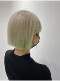ホワイトインナーカラー
