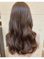 艶カラーロングヘア