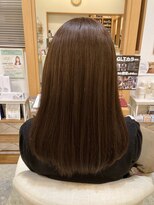 アム ヘアー プロデュース(Amu hair produce) ロングGLTグレイカラー