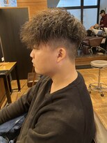 アイリーヘアデザイン(IRIE HAIR DESIGN) 【IRIE HAIR赤坂】ツイストパーマ×刈り上げ×ツーブロック