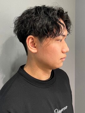 エクシア 西梅田店(EXCIA) お手入れ簡単【ウェーブ×ツーブロック】