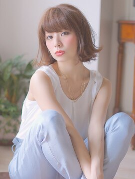 オジコロジ(ojiko.roji) ☆月曜営業☆ojiko.ツヤツヤ大人可愛い外ハネ小顔ミディ