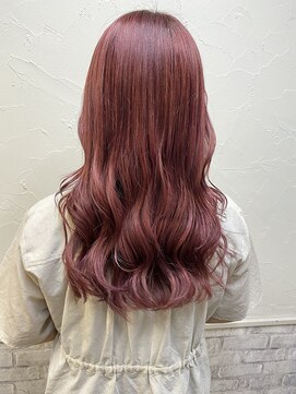 シュリット(schritt) ロングヘア 韓国 ブリーチありバイオレットカラー 渋谷UCHIDA