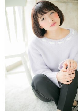 モッズヘア 福岡天神店 シンプル可愛い☆大人ナチュラルボブ