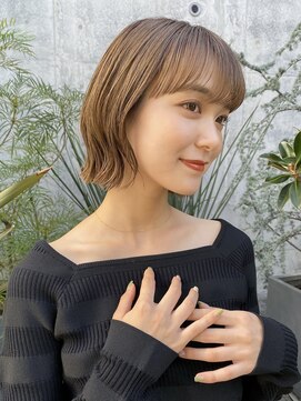 センスヘア(SENSE Hair) 外ハネウェーブボブ