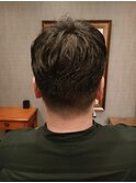 メンズツーブロックショート