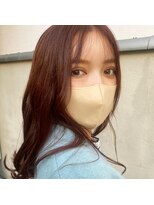 リンク ヘアスペース(Link hair space)&nbsp;【Link】[お客様スタイル177]＃レッドカラー♯ブリーチなし