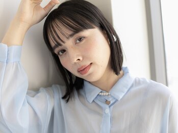 マカロン 仙台店(macaron)の写真/【縮毛矯正+カット￥9900】クセを解消×ナチュラルで可愛く!ワンランク上の愛されストレート[仙台/学割U24]