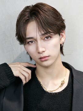 ザ サードヘアー 柏(THE 3rd HAIR) ニュアンスシースルーセンターパート アップパーマ