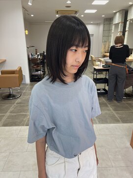 シンス(Since) かわいいキッズもおしゃれに顔周りレイヤー 里見美穂