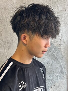 ニアウ 伊勢崎連取店(Niau) 波巻きスパイラルパーマツイストスパイラルパーマシャドウパーマ