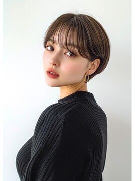 ライズ ネックス ザ サロン 渋谷(LIZE nex the salon) 前髪ありショート　40代50代60代［＃渋谷駅＃韓国＃髪質改善］