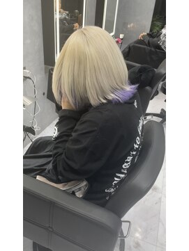 シーエスメイド バイ シャチュー 大須店(CS made by SHACHU) 推しカラー/ホワイトブロンド/ホワイトラベンダー