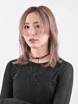 サンディーズ(Sandees)&nbsp;▼センター分けミディアムレイヤー