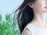 【髪質改善の神髄】美髪ストレート＋ケアカラー＋カット＋ヘッドスパ30分＋TR