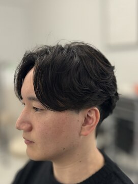 バース 梅田中崎町店(BIRTH) ニュアンスパーマフェザーパーマシャドーパーマセンターパート