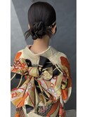 お呼ばれヘアー
