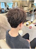 【コン】カーリーマッシュショート