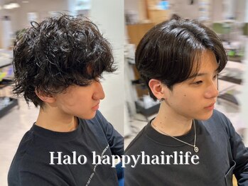 ハロ ハッピーヘアライフ 長居店(Halo happyhairlife)の写真/人気のメンズカットで、周りと差がつくスタイルに！再現性の高いカットで忙しい朝も楽に決まる♪