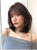 トレンド感抜群!!!ふんわりレイヤーカット×艶髪透明感カラー