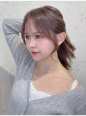 韓国ヘア/顔周りカット/レイヤーカット/髪質改善