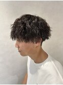 メンズパーマ/ツイストスパイラル/越谷