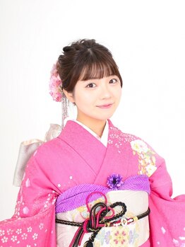 ヘアーアンドメイク ヒューラ 立川店(HAIR&MAKE hurra)の写真/【スタジオ完備★】成人式/卒業式/訪問着/七五三等各種お任せ！美容師目線のお洒落なお写真を♪【立川】