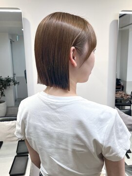 グラフ 銀座(GRAFF) ボブ/パツっとボブ/タイトストレートボブ