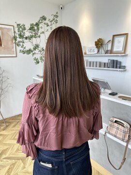 ローブ(L’AUBE) 明るめピンクブラウン