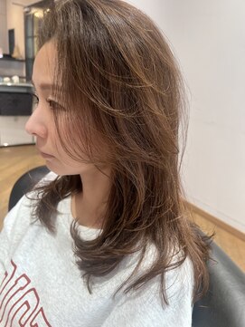 大人のかきあげレイヤーカット/ロング 垂水archive