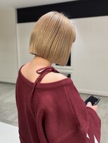 ビーハイブアヴェダ PARCO2店(BEHIVE AVEDA)&nbsp;ミルクティーボブ【三橋由奈】