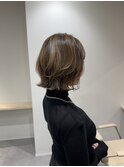Aoヘアスタイル くびれレイヤーボブ 髪質改善