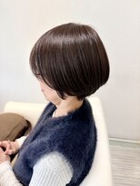 デイジー(Daisy)&nbsp;大人ショートボブ丸みショートマッシュショート白髪ぼかし