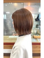 トップヘアー 中庄店(TOP HAIR fuapua)&nbsp;切りっぱなしボブ【りり】