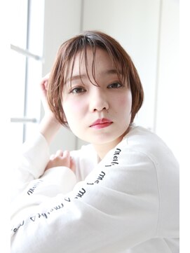エクリ シセイドウ 麻布十番店(equri×SHISEIDO) 【麻布十番】大人の丸みショートスタイル