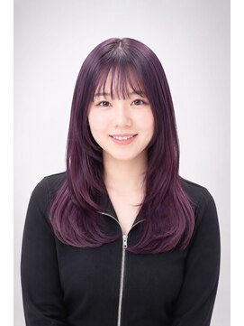 エートス(ethos) 三好市美容室 黄ばみを抑えるバイオレットカラー